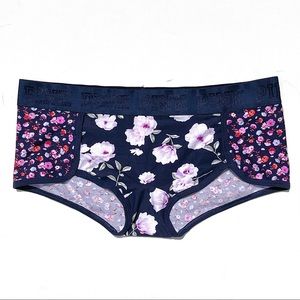 NWOT PINK by Victoria’s Secret 2017 Ditsy Floral Low Rise Shortie Boy-shorts